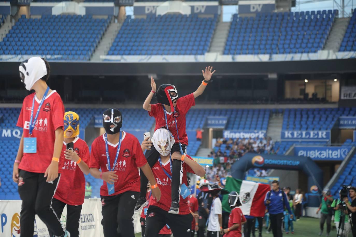 Las mejores imágenes de la inauguración de la Donosti Cup