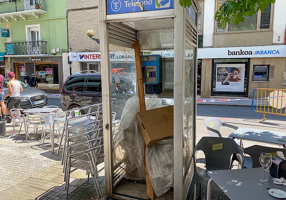 La cabina armario de Zumárraga