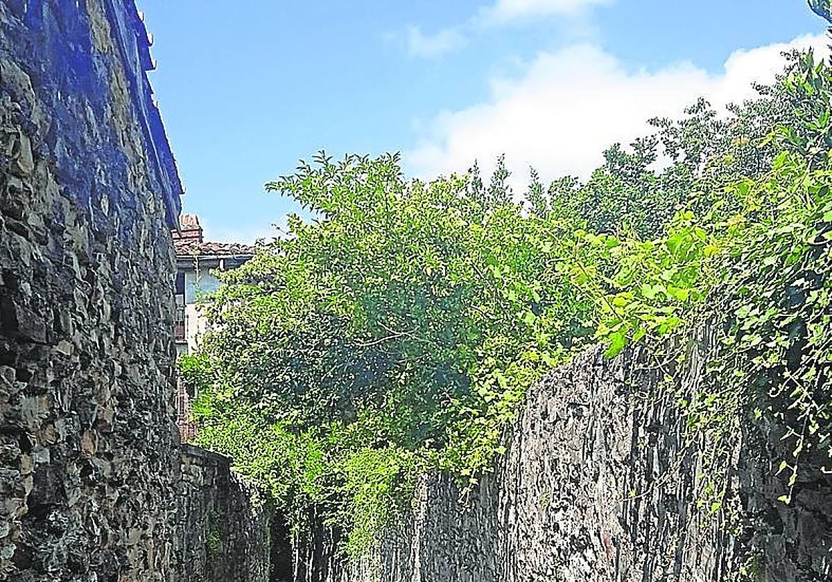 Este tramo junto a la bajada a San Pedro son los mal iluminados.