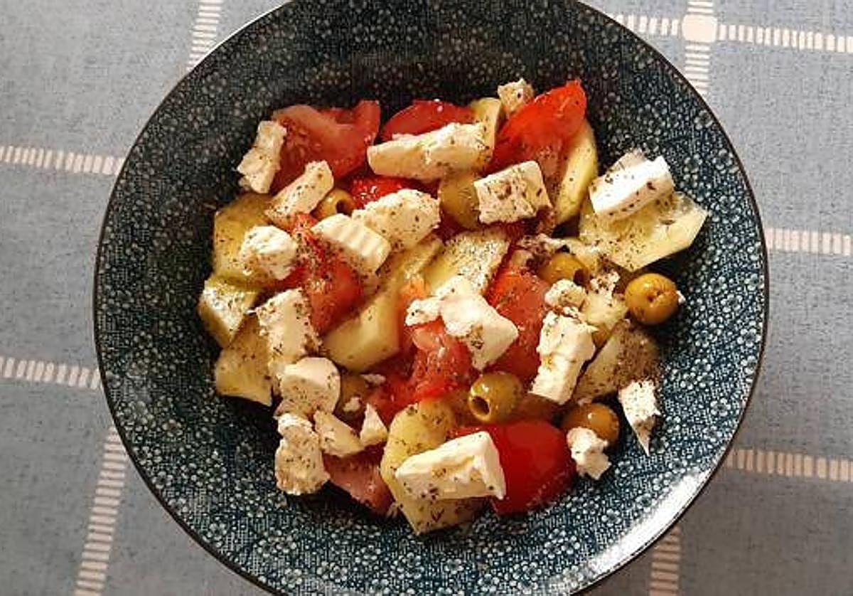La ensalada griega como recurso veraniego