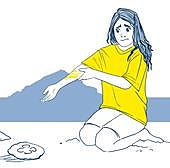 Qué hacer si te pica una medusa