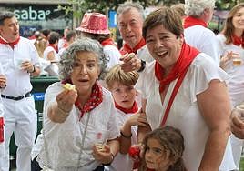 Momenticos y tradición sanferminera