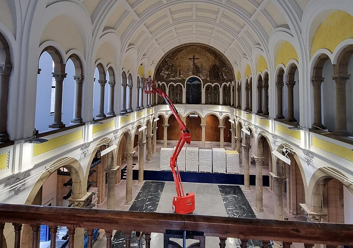 Imagen de las obras emprendidas el pasado 29 de junio.