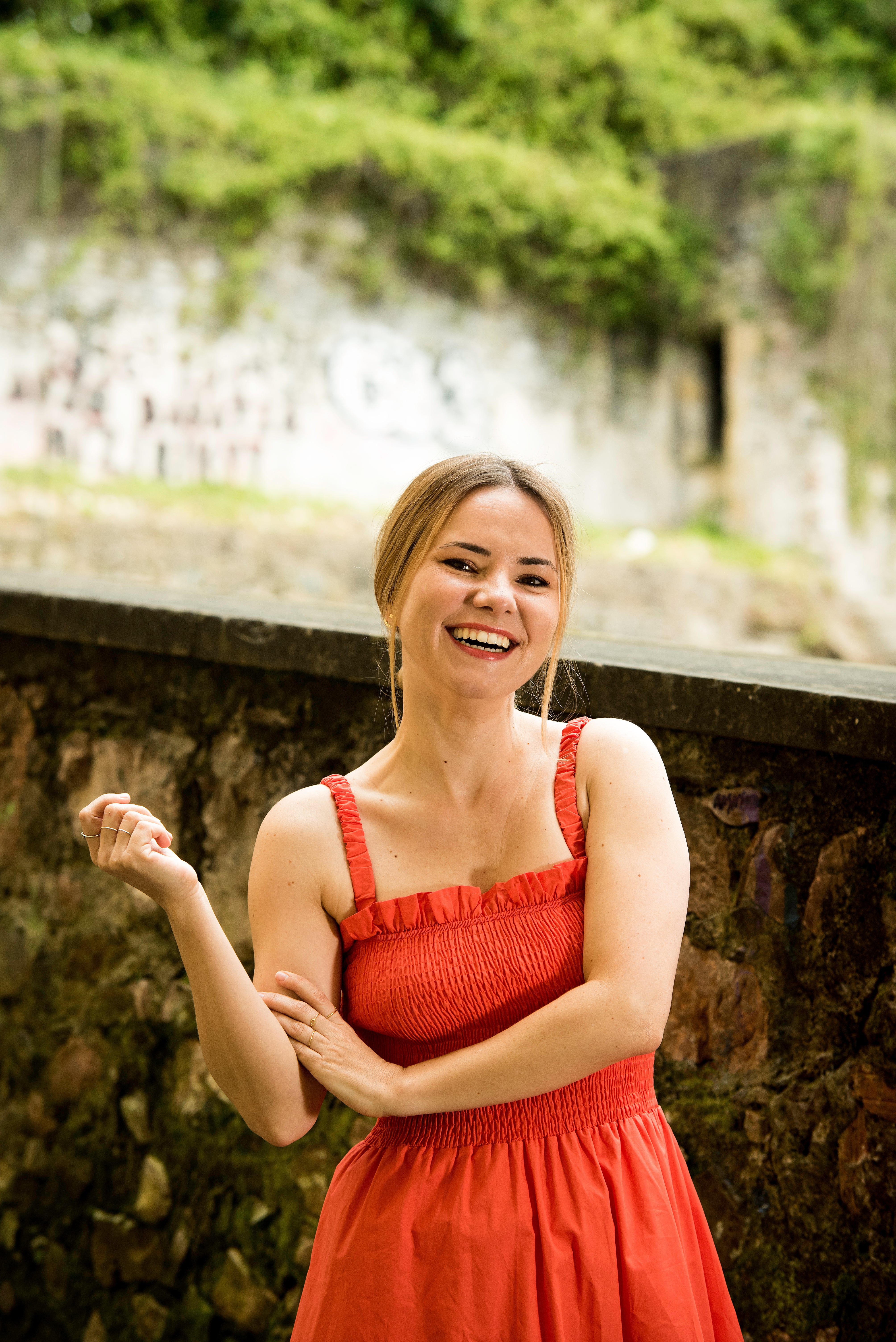 Aitziber Garmendia aktore zaldibiarra mementu ona bizitzen ari da profesionalki.