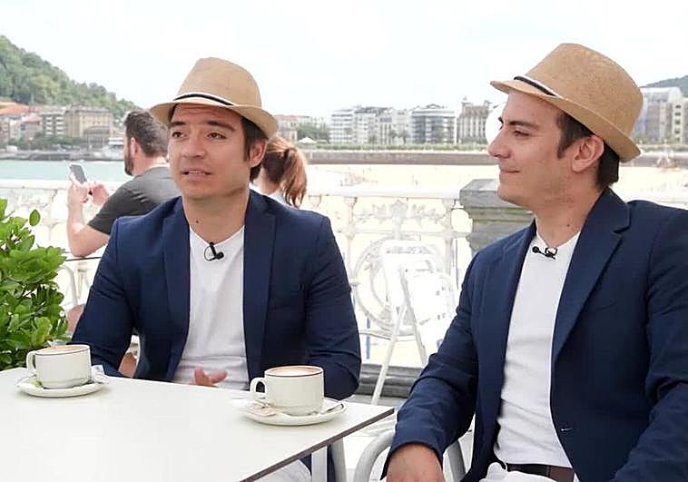 Los gemelos Gallón; los violinistas de La Concha