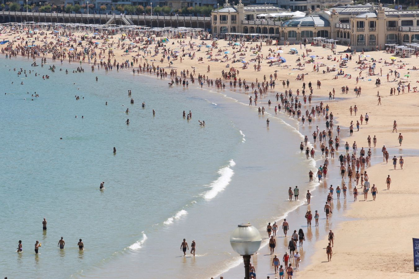 Ola de calor en Gipuzkoa
