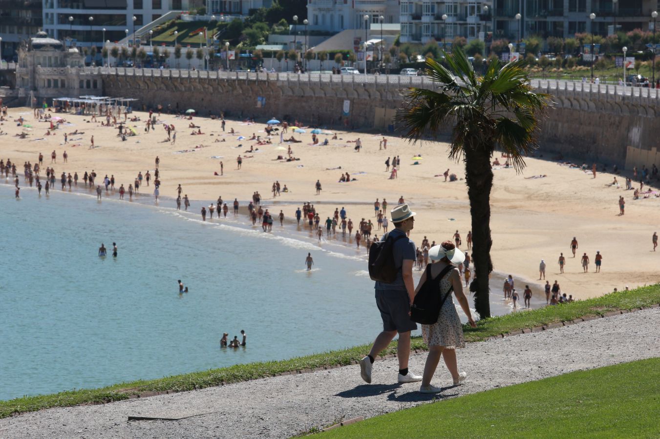 Ola de calor en Gipuzkoa