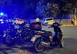 Aparatoso accidente sin heridos en Ategorrieta