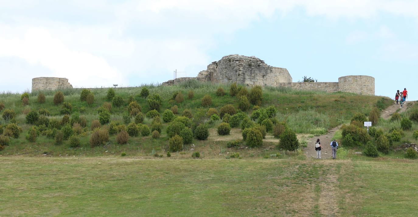 Irulegiko gazteluaren inguruan egin dira indusketa lanak.