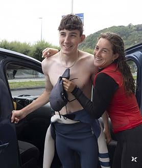 Imagen secundaria 2 - «El mar es vida para mí, en el agua soy siempre feliz»