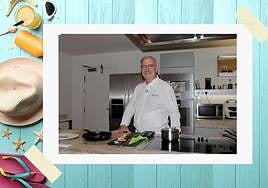 Pedro Subijana en el restaurante Akelarre.