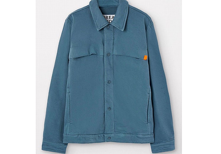 Chaqueta estilo 'trucker' en color azul