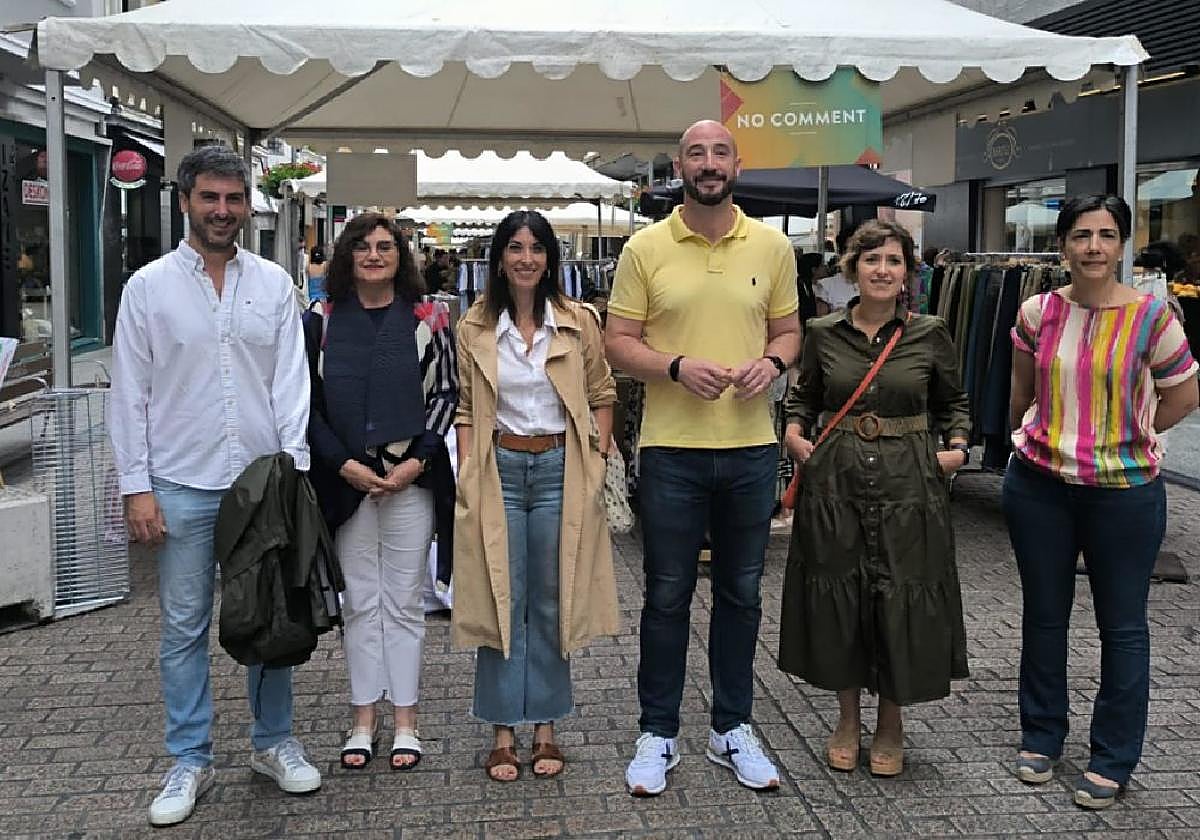 Responsables de la Corporación municipal y de los comerciantes.