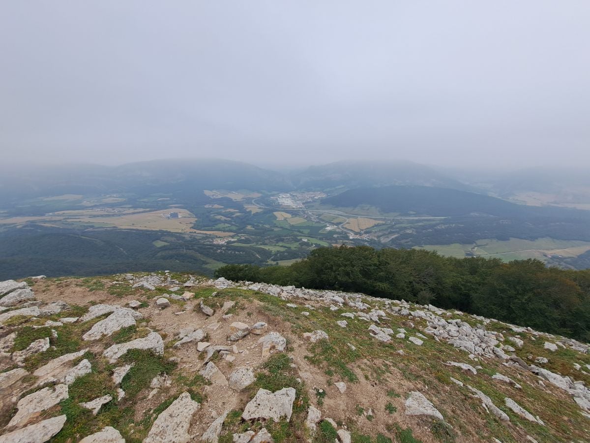 Exigente subida a Txurregi