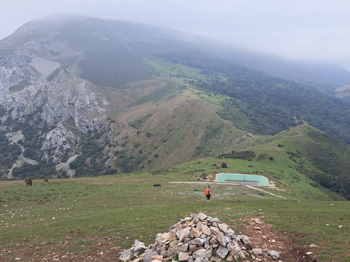 Exigente subida a Txurregi