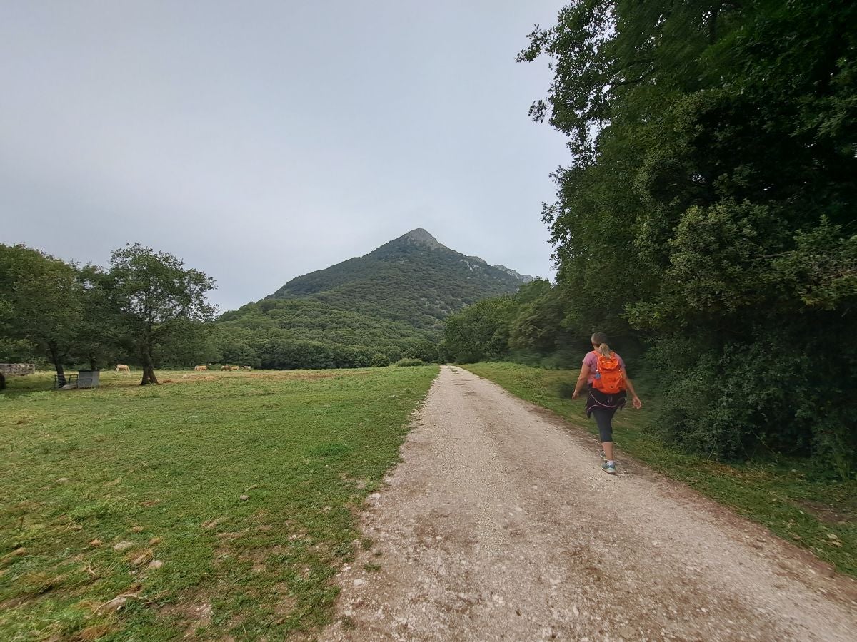 Exigente subida a Txurregi