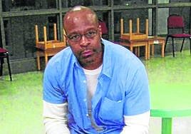 Keith LaMar en una imagen enviada desde la cárcel en la que está preso.