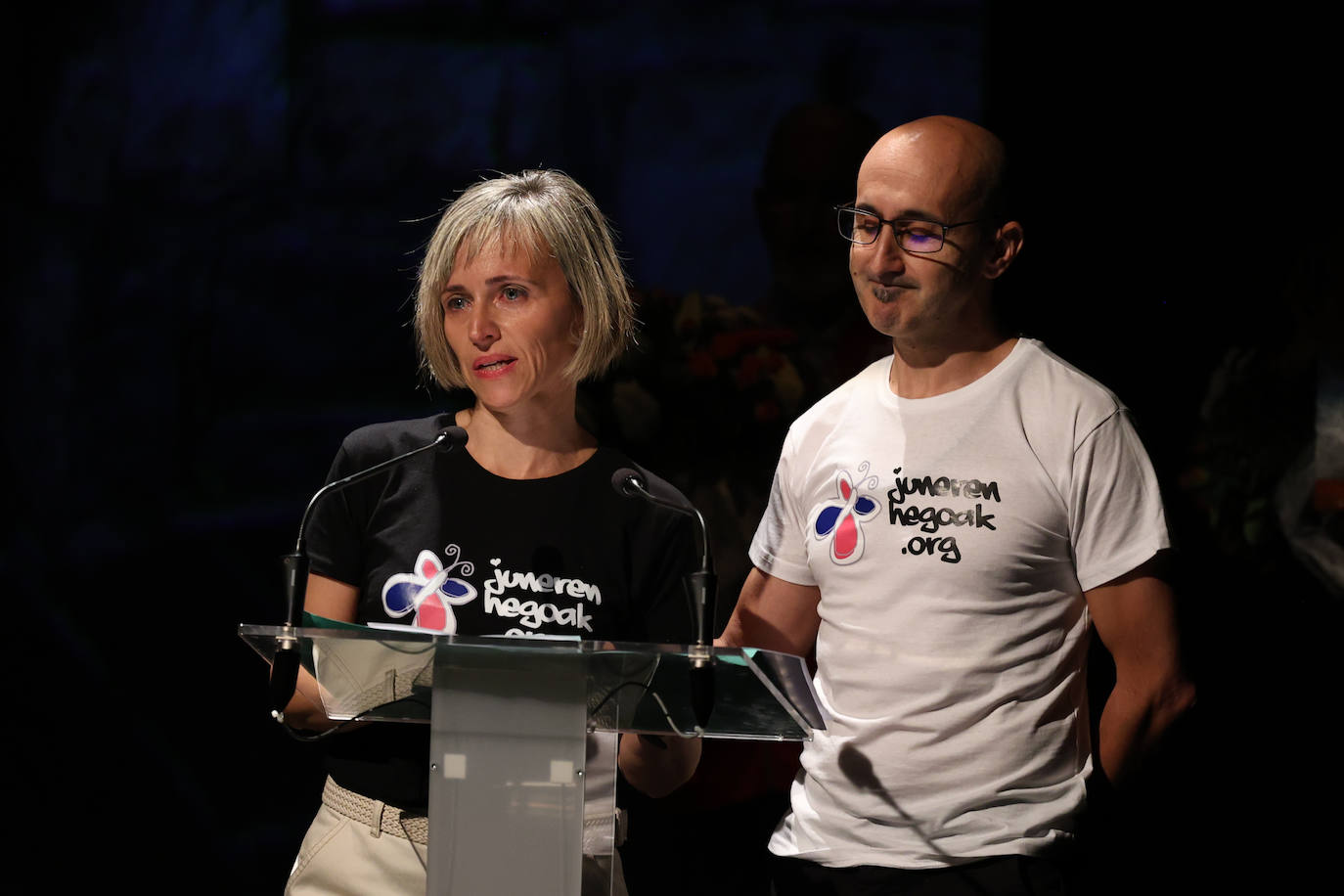 Reconocimiento a Juneren Hegoak y la Agrupación Local de la Cruz Roja en Errenteria