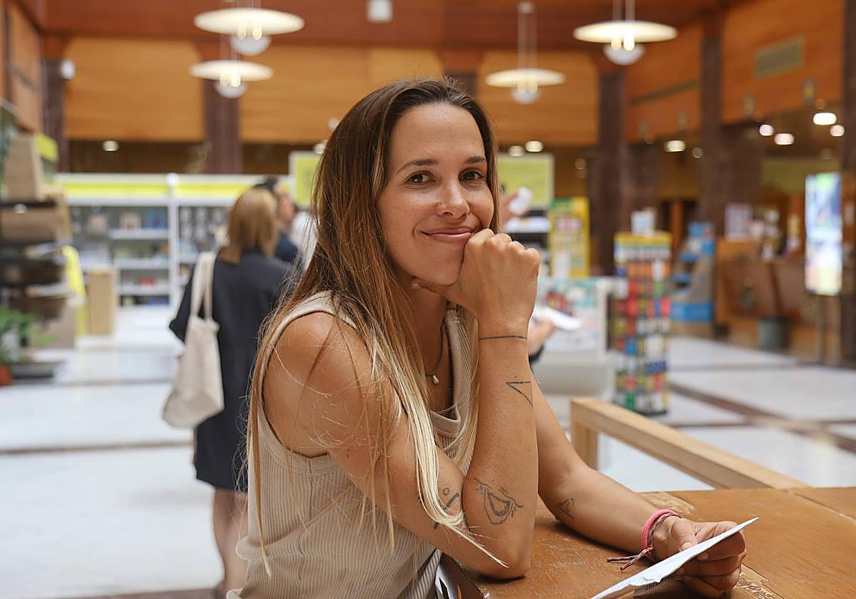 Melero Díaz llegó a Correos decidida a votar.