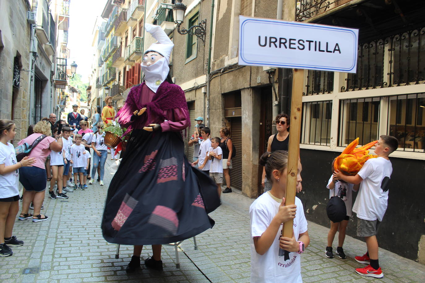 Los gigantes conquistan Azpeitia