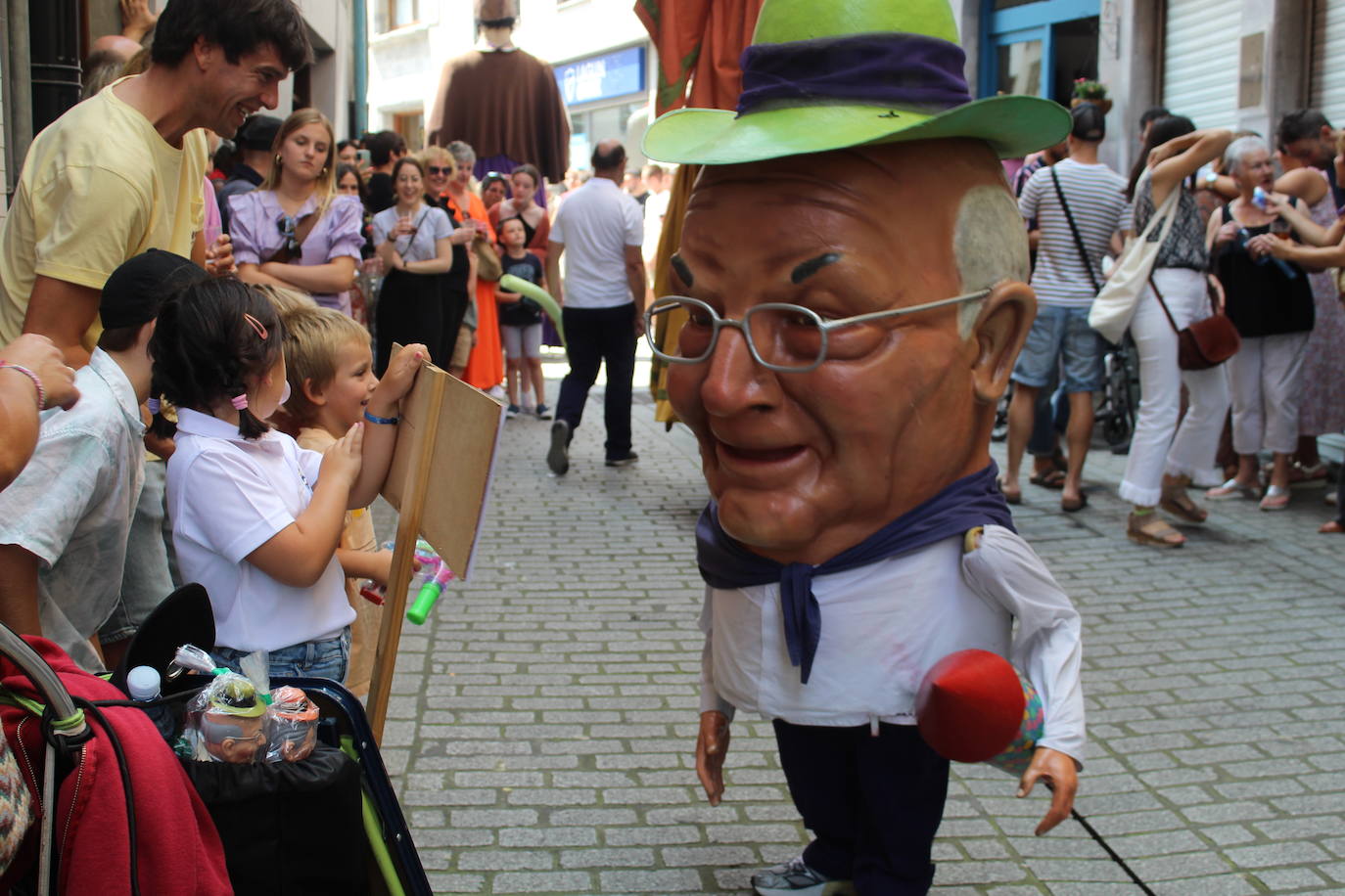 Los gigantes conquistan Azpeitia