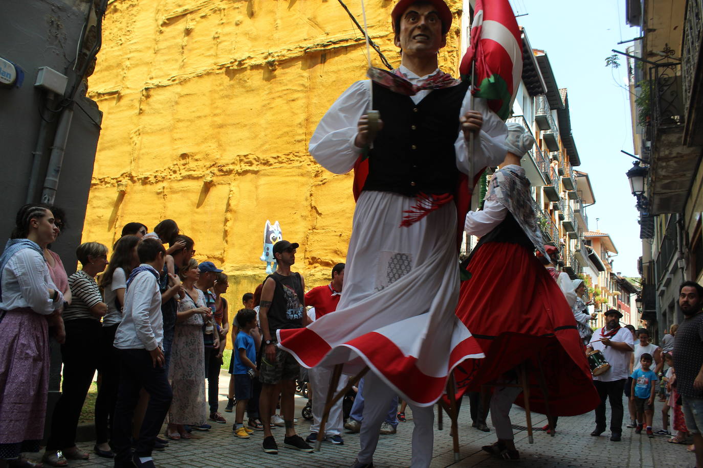 Los gigantes conquistan Azpeitia