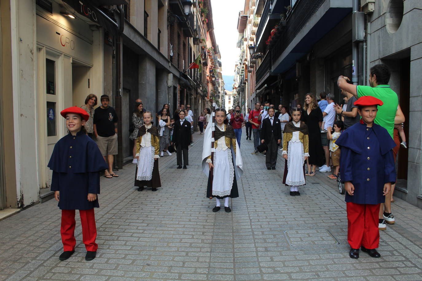 Los gigantes conquistan Azpeitia