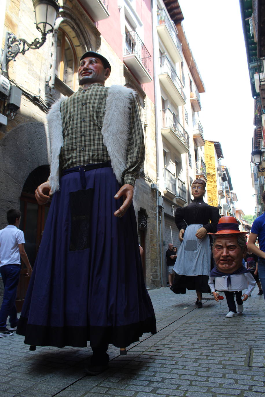 Los gigantes conquistan Azpeitia