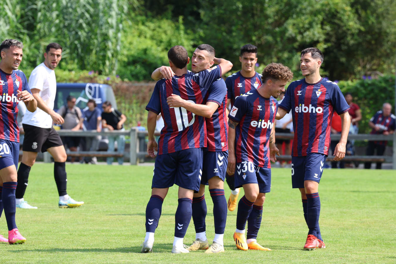 La victoria del Eibar ante el Real Unión, en imágenes