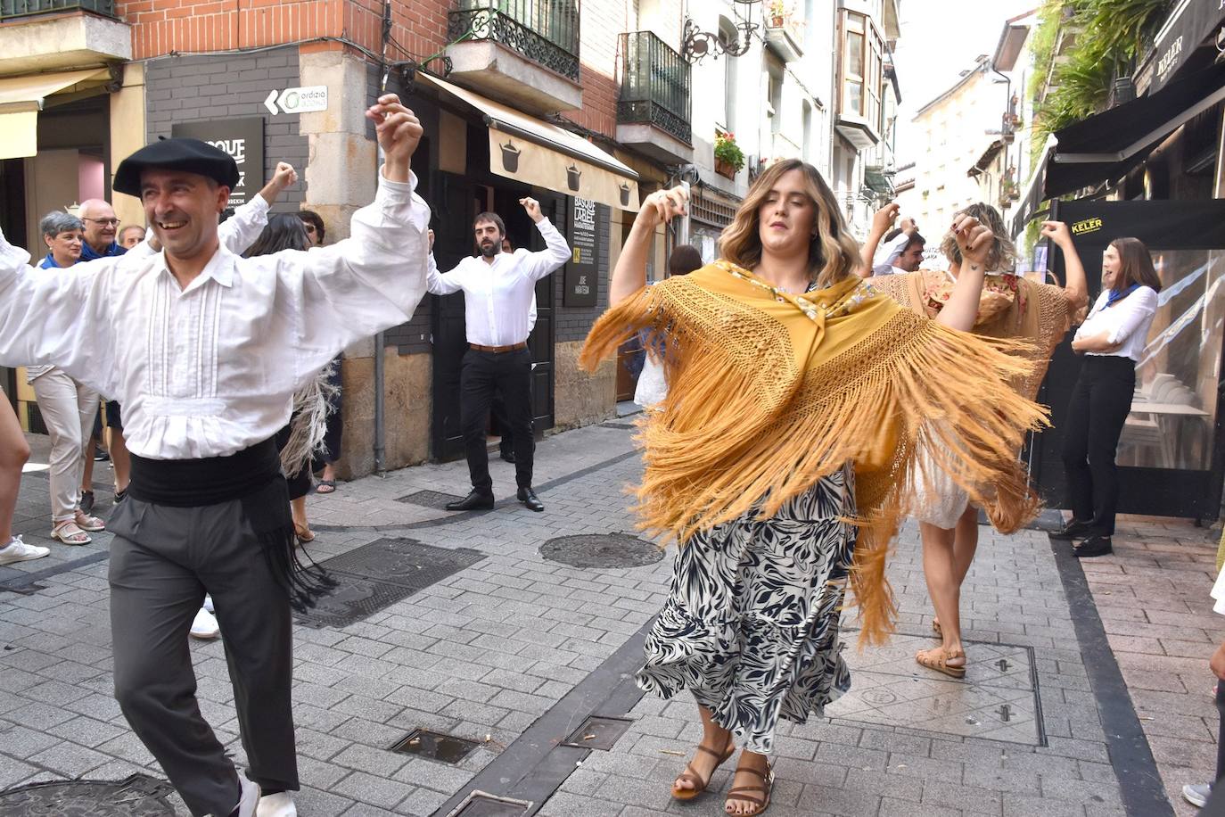 Cuatro nuevos cofrades santaneros en Ordizia