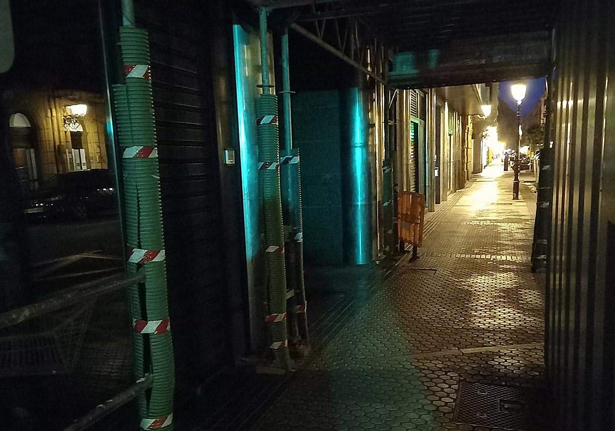 Andamios que dan miedo