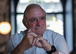 Ramón Rabanera, ex diputado general de Álava, ayer en Vitoria.