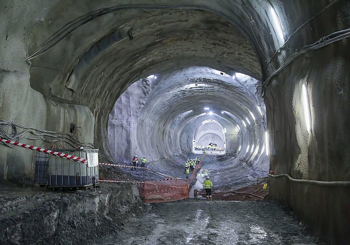 Túnel del Topo de Donostia que unirá Benta Berri con Miraconcha.