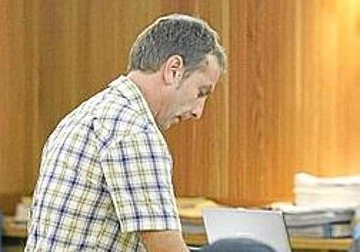 Imagen de archivo de Mikel Otegi en el juicio celebrado en julio de 2012