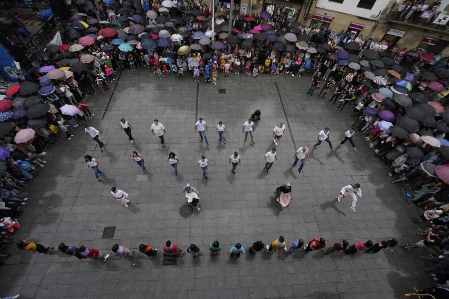 Hilario Arbelaitz, protagonista en el txupinazo de Oiartzun