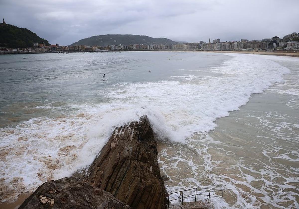 La borrasca &#039;Patricia&#039; llega a Donostia