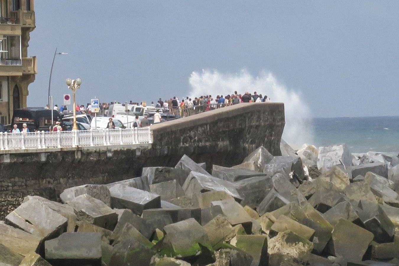La borrasca &#039;Patricia&#039; llega a Donostia