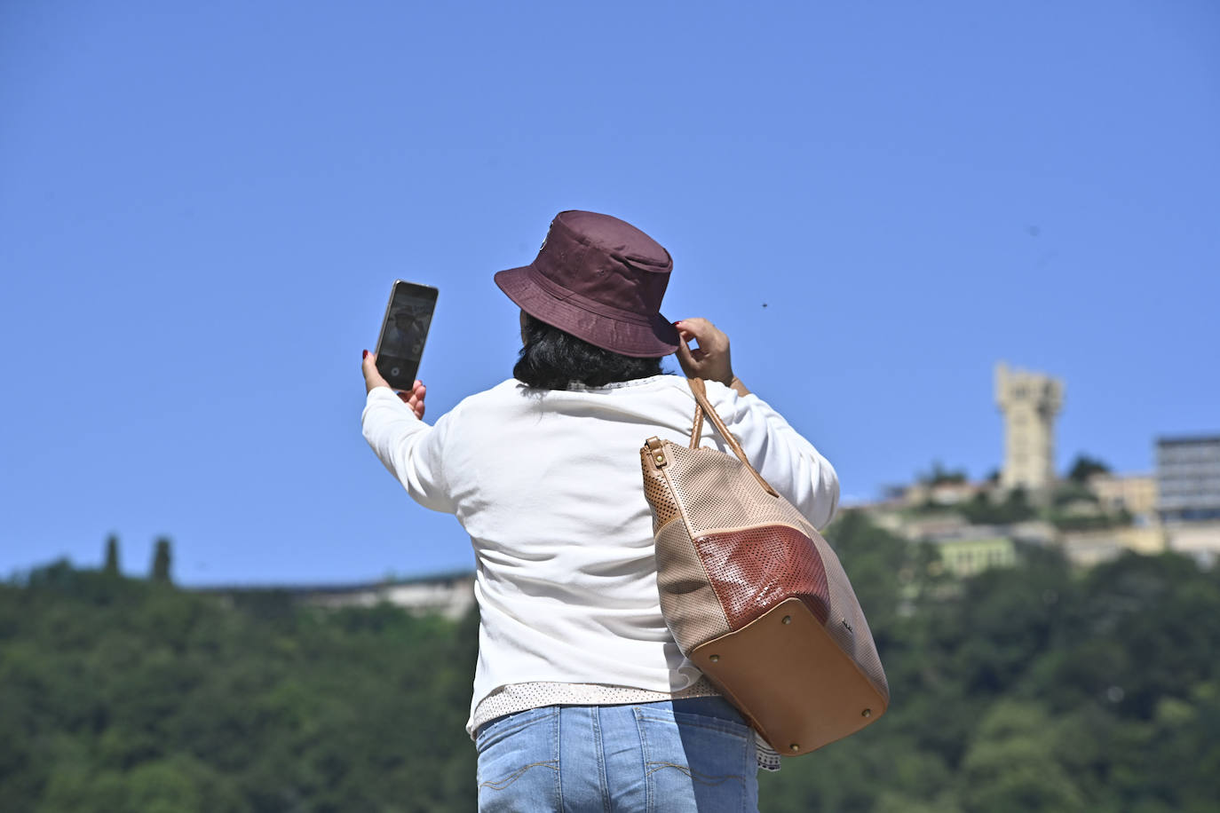 Jornada soleada en las playas guipuzcoanas