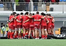 Imagen de archivo de Ordizia durante un partido disputado en abril.