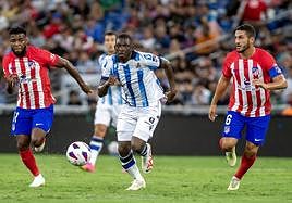 Hamari Traoré ha demostrado en pretemporada que elevará el nivel en el lateral. p