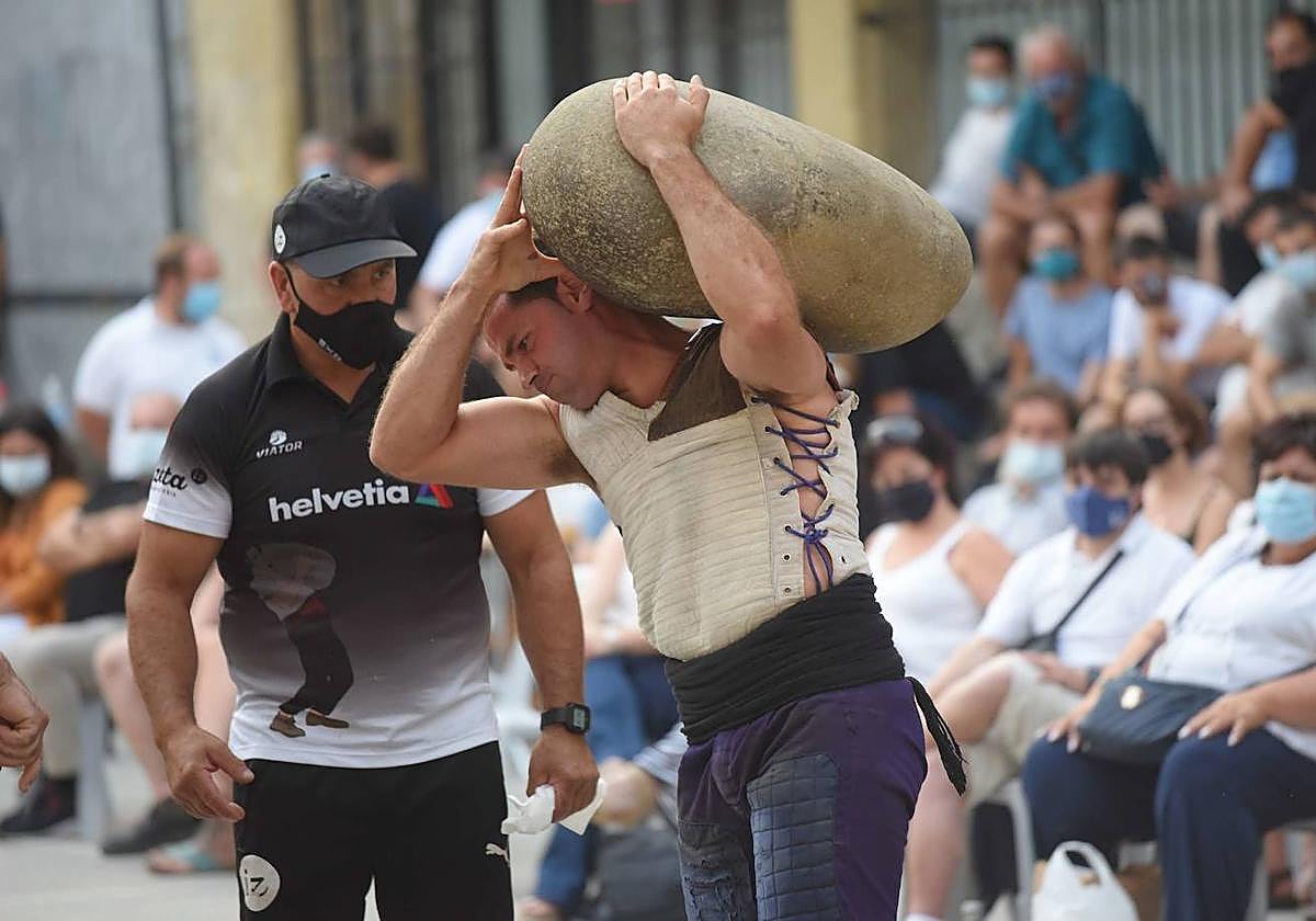 Edición de 2020 de Igeldoko Harria de Donostia.