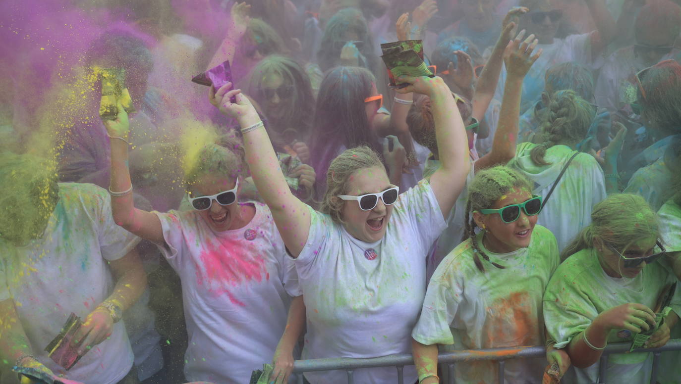 El Holi Fest más colorido