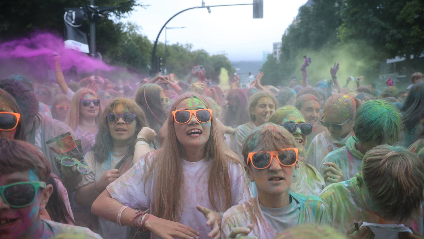 El Holi Fest más colorido