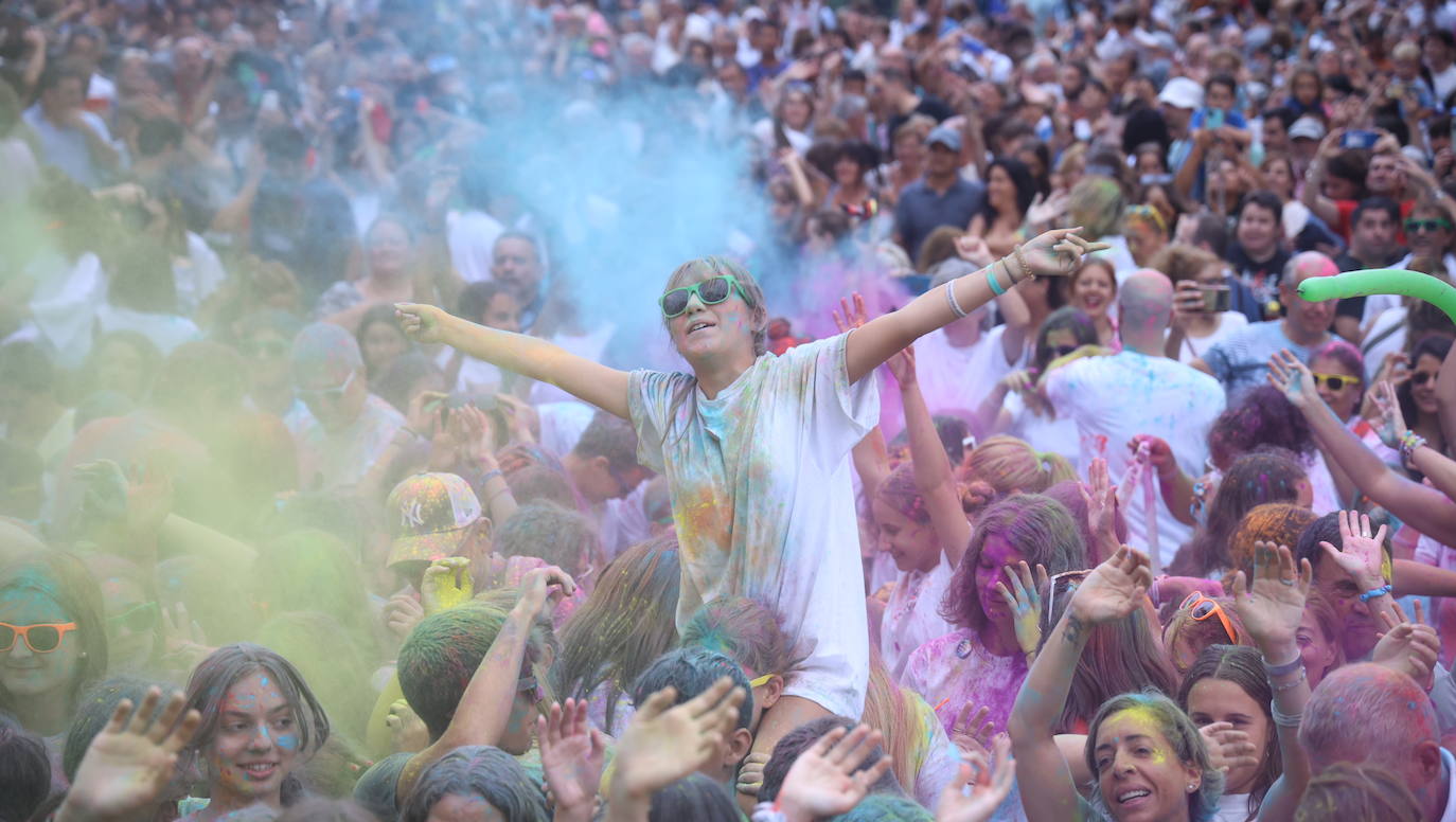 El Holi Fest más colorido