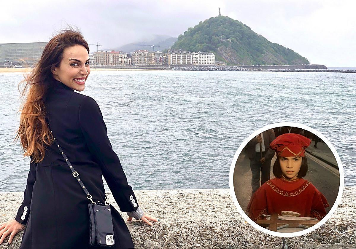 Nerea Garmendia disfruta de los conciertos en Sagüés, su rincón fetiche en la Aste Nagusia. Tampoco olvida momentos de su niñez participando en las procesiones.