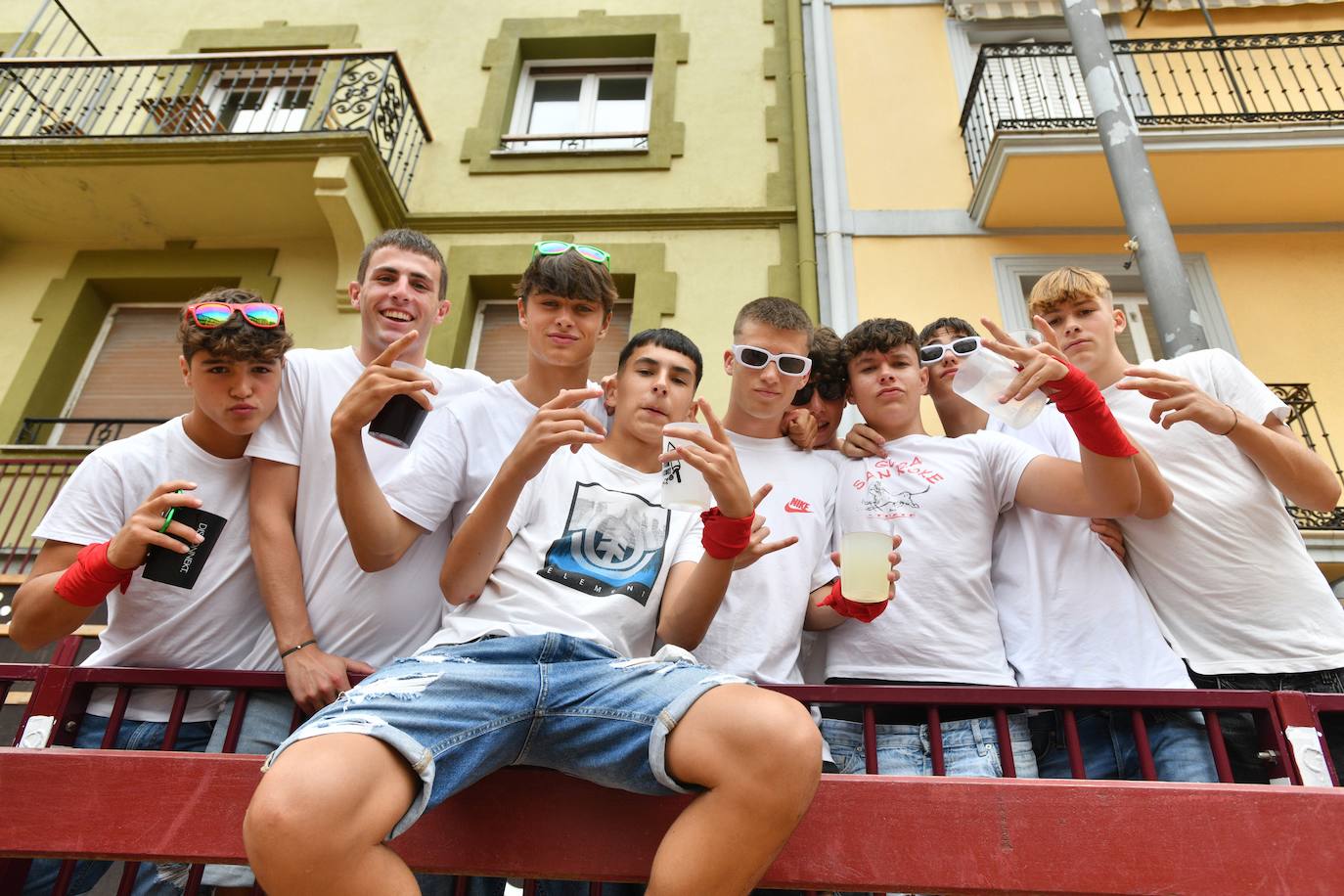 El chupinazo de Deba, en imágenes