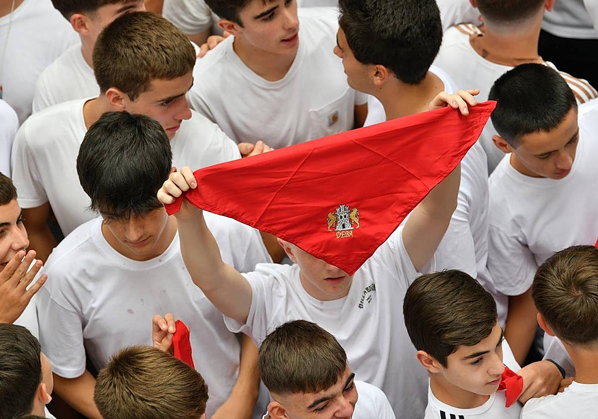 El chupinazo de Deba, en imágenes