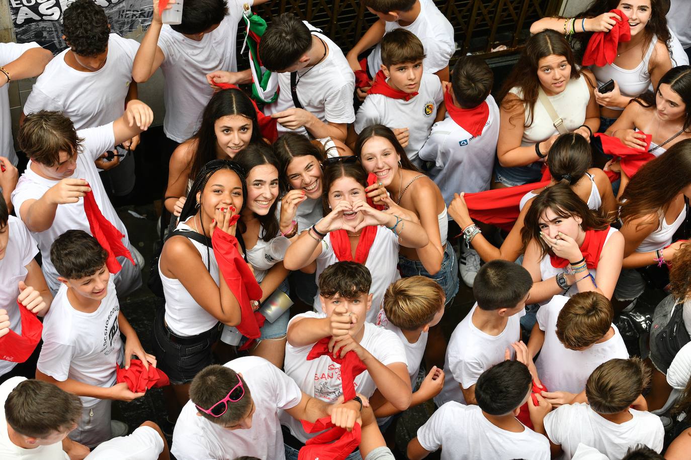 El chupinazo de Deba, en imágenes