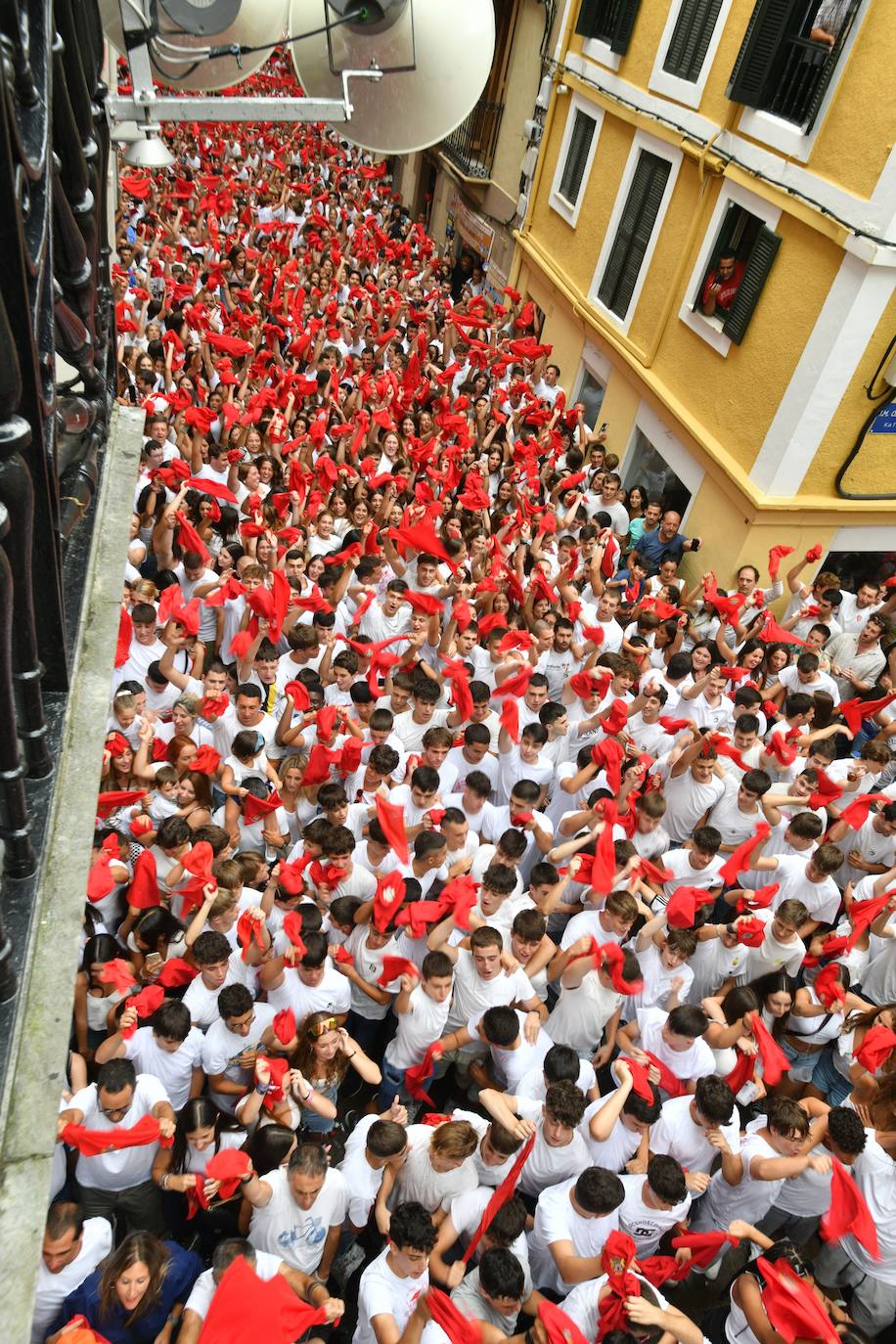 El chupinazo de Deba, en imágenes