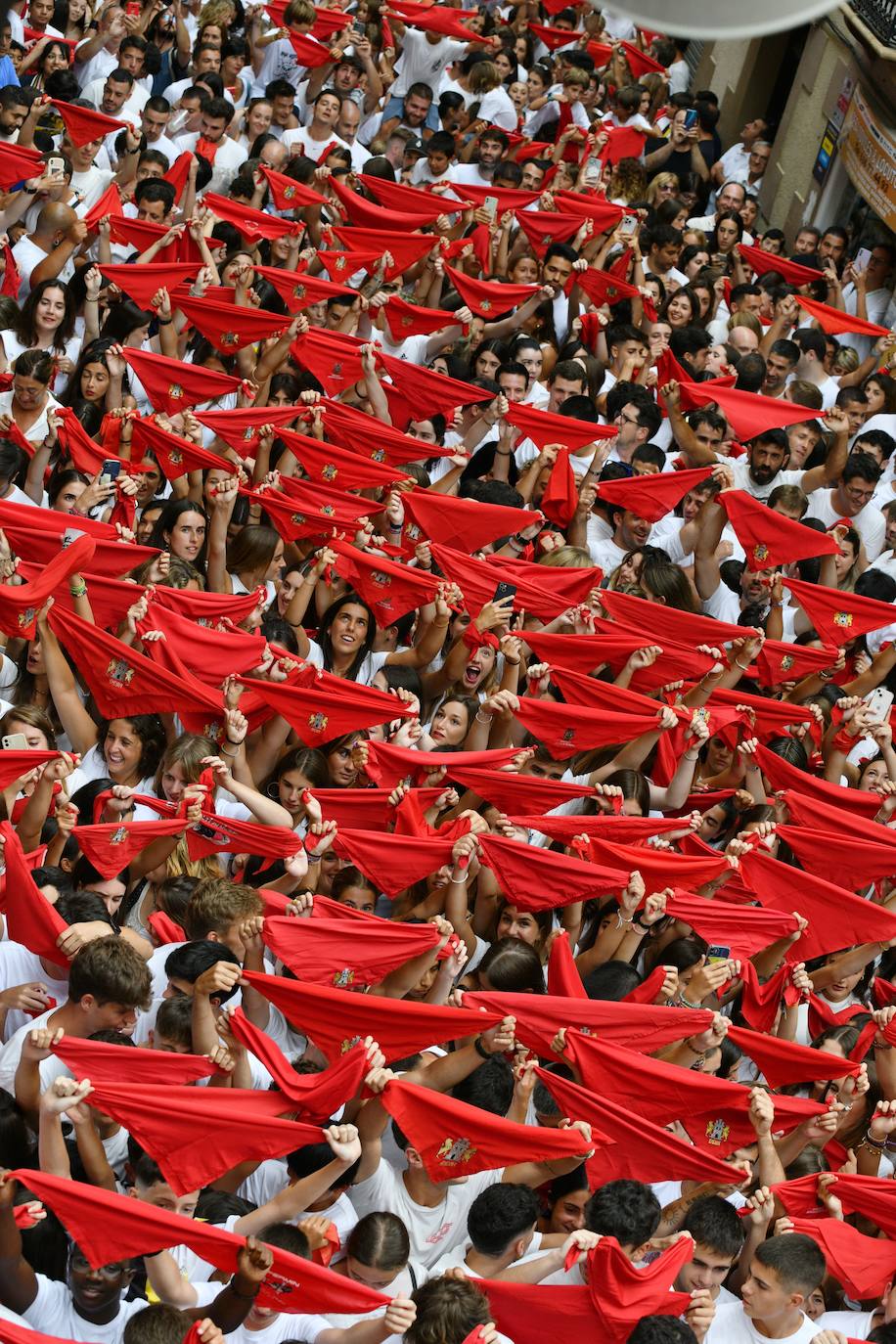 El chupinazo de Deba, en imágenes